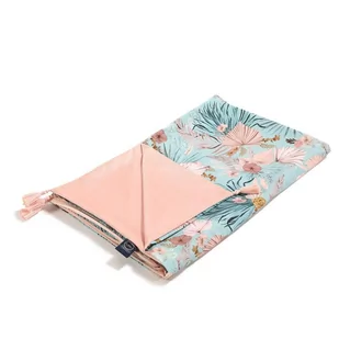Lekki Koc Velvet Boho Palms La - Koce i narzuty dla dzieci - miniaturka - grafika 1