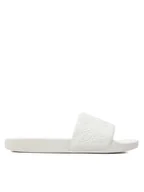 Klapki i japonki damskie - Calvin Klein Klapki Slide Saff Mono HW0HW02106 Biały - miniaturka - grafika 1
