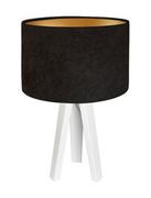 Lampy stojące - Macodesign Lampa stołowa Dalia 010s-019w, złota, 60 W - miniaturka - grafika 1