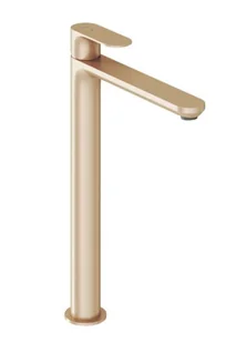 Ravak Eleganta - Bateria umywalkowa, BeCool, szczotkowane różowe złoto X070423 - Baterie umywalkowe - miniaturka - grafika 1