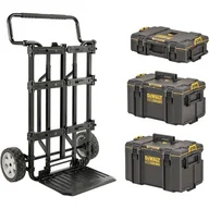 Skrzynki i torby narzędziowe - DeWalt zestaw skrzyń narzędziowych 4w1 ToughSystem 2.0, [DWST83401-1] - miniaturka - grafika 1