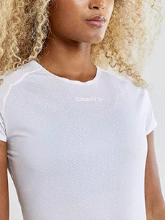 Craft Pro Dry Nanoweight Koszula z krótkim rękawem Kobiety, biały S 2021 Koszulki bazowe termiczne i narciarskie 1908854-900000-4 - Koszulki sportowe damskie - miniaturka - grafika 1