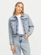 Kurtki damskie - JJXX Kurtka jeansowa Alys 12269101 Niebieski Regular Fit - miniaturka - grafika 1