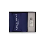 Zestawy perfum męskich - Giorgio Armani Acqua Di Gio Pour Homme ręcznik kąpielowy + woda toaletowa 100ml - miniaturka - grafika 1