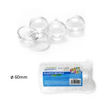Craft with Fun Ozdoba Bn Plast Bombka 6cm A 5 Folia - Bombki - miniaturka - grafika 1