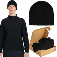 Czapki narciarskie - Polar męski 4FWarm + czapka zimowa w prezentowym boxie Zestaw-Prezentowy - miniaturka - grafika 1
