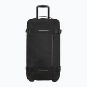 Walizki - Walizka podróżna American Tourister Urban Track 84 l asphalt black - miniaturka - grafika 1