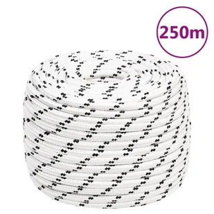 Pleciona linka żeglarska, biała, 14 mm x 250 m, poliester! Lumarko! - Żeglarstwo - miniaturka - grafika 7