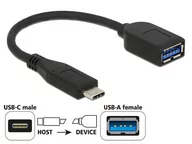 Kable komputerowe i do monitorów - Adapter USB-C - USB-A DELOCK, 10 cm - miniaturka - grafika 1