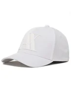 Czapki męskie - Armani Exchange Czapka z daszkiem 954079 CC518 00010 Biały - miniaturka - grafika 1