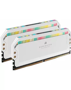 Corsair DDR5 - 32GB - 5200 - CL - 40 - Dual-Kit - Dominator Platinum RGB, Kolor: BIAŁY - Pamięci RAM - miniaturka - grafika 1
