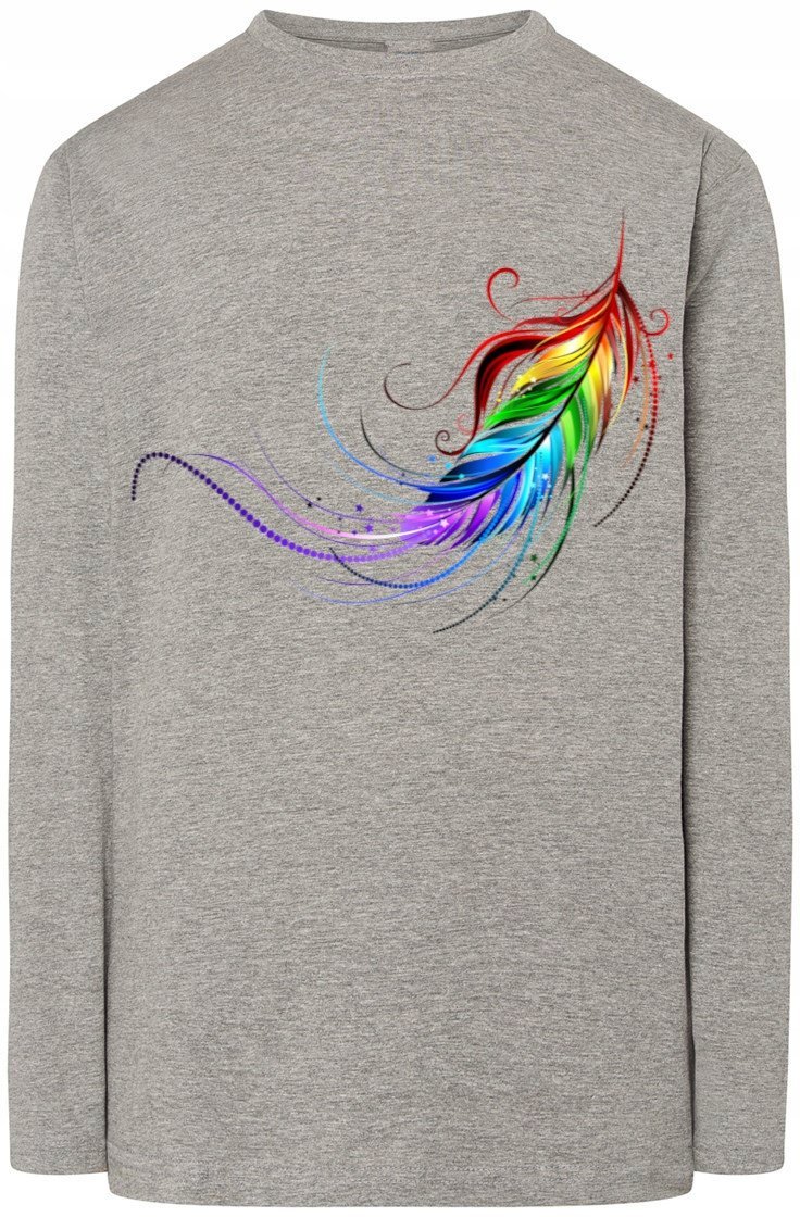Pióro Kolorowa Bluza Longsleeve Rozm.XL