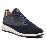 Sneakersy damskie - Geox Sneakersy U Aerantis A U927FA 02243 C4002 Navy - miniaturka - grafika 1