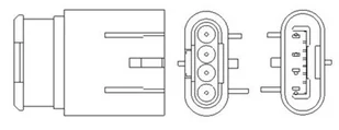 Sonda lambda Magneti Marelli 466016355160 - Sondy lambda - miniaturka - grafika 1