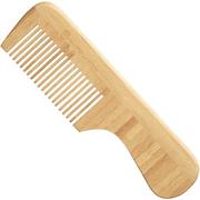 Grzebienie fryzjerskie - Olivia Garden Bamboo Touch Comb 3 Grzebień bambusowy do rozczesywania włosów, 18cm - miniaturka - grafika 1
