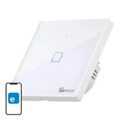 Systemy inteligentnych domów - Sonoff Dotykowy włącznik światła WiFi + RF 433 T2 EU TX (1-kanałowy) nowa wersja - miniaturka - grafika 1
