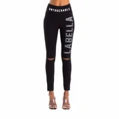 Legginsy - Legginsy damskie LABELLAMAFIA LEGGING MUST HAVE BLACK - miniaturka - grafika 1