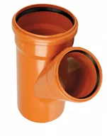 Łączniki, trójniki, kształtki - Trójnik PVC 200x200x160/45 kl.N - miniaturka - grafika 1
