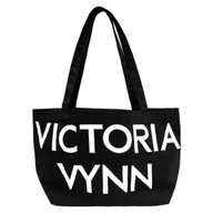 Torby i wózki na zakupy - Victoria Vynn Torba płócienna Shopperka 48x20x28cm - miniaturka - grafika 1