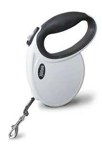 Hilton Smart Dog - Smycz automatyczna 4m dla psa do 20kg biała - Smycze dla psów - miniaturka - grafika 1