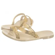 Klapki i japonki damskie - Klapki Siena Slide AD 33989/AS885 Beige/Gold (ML290-a) Melissa - miniaturka - grafika 1