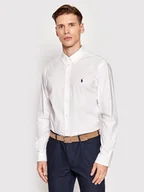 Koszule męskie - Polo Ralph Lauren Koszula 710832480002 Biały Slim Fit - miniaturka - grafika 1
