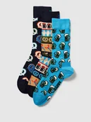 Skarpetki męskie - Skarpety z nadrukiem na całej powierzchni w zestawie 3 szt. model ‘Oktoberfest’ - miniaturka - grafika 1