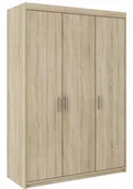 Szafy - Lena 3D Szafa Trzydrzwiowa Sonoma - miniaturka - grafika 1
