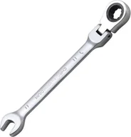 Klucze i nasadki - BGS Technic Klucz oczk, płaski. 11 mm z grzech i przegubem B.6711 - miniaturka - grafika 1