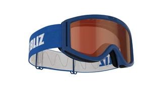Bliz Pixie Gogle Dzieci, blue/orange 2020 Gogle narciarskie 47030-38 - Gogle narciarskie - miniaturka - grafika 1