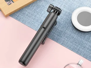 Kijek Selfie Lampa Led fotograficzna ze statywem kosmetyczna do zdjęć Alogy Ring - Selfie stick - miniaturka - grafika 8