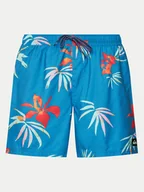Kąpielówki męskie - Quiksilver Szorty kąpielowe Everyday Mix Volley AQYJV03147 Niebieski Regular Fit - miniaturka - grafika 1