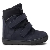 Buty dla chłopców - Kozaki Mrugała Iwo 7281/4 Granatowy - miniaturka - grafika 1