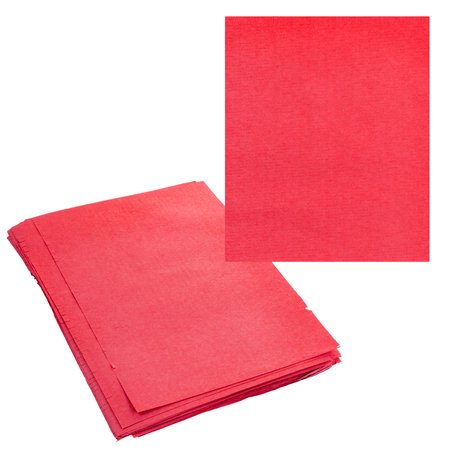 Papier nacinany plaster miodu CZERWONY 30x25