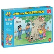 Książki edukacyjne - Puzzle Junior 150 Haasteren Zabawa w chowanego G3 Nowa - miniaturka - grafika 1