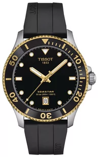Zegarek Zegarek Tissot T120.410.27.051.00 SEASTAR 1000 40 MM - Zegarki męskie - miniaturka - grafika 1