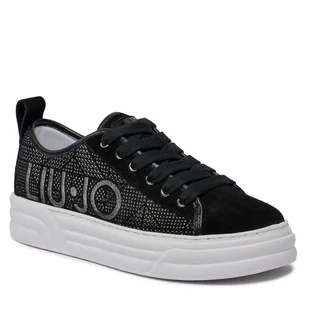 Sneakersy Liu Jo Cleo 26 BA4065 PX373 Czarny - Sneakersy damskie - miniaturka - grafika 1