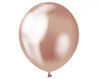 Balony i akcesoria - Beauty & Charm Balony lateksowe platynowe różowe złoto - 30 cm - 7 szt. CB-7LRZ - miniaturka - grafika 1