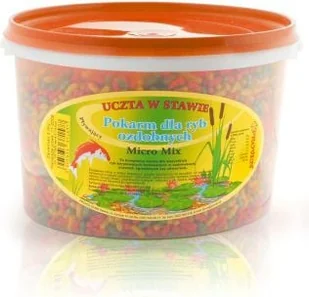PROVEN MICRO MIX 5L KUBEŁEK - Pokarm dla ryb - miniaturka - grafika 1