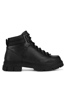 MEXX Trapery DOLLAR-03 MI08 Czarny - Botki męskie - miniaturka - grafika 1