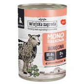 Mokra karma dla psów - Wiejska Zagroda Monoproteinowa Mokra Karma Dla Szczeniąt Jagnięcina 400 g - miniaturka - grafika 1