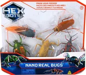 Zabawki interaktywne dla dzieci - Hexbug HEX BOTS interactive toy Nano Real Bugs 5 pack - miniaturka - grafika 1
