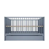 Łóżka dla dzieci i młodzieży - Łóżeczko niebieskie tweens 70x140 cm dla chłopca - miniaturka - grafika 1