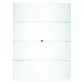 Gniazdka elektryczne - Hager Polo KNX Berker B.IQ Przycisk poczwórny komfort do podtynkowego portu magistralnego śnieżnobiały 75164599 - miniaturka - grafika 1