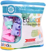 Klocki - Zestaw Miękkich Klocków 56el. - miniaturka - grafika 1