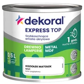 Emalie - Szybkoschnąca emalia akrylowa EXPRESS TOP Koziołek matołek mat 0,5 l dekoral - miniaturka - grafika 1