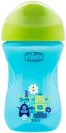 Kubki dla dzieci - Chicco Kubek niekapek z twardym ustnikiem Boy 266 ml : Kolor - Zielony - miniaturka - grafika 1