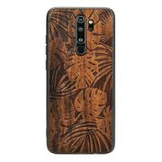 Etui i futerały do telefonów - Drewniane etui Xiaomi Redmi Note 8 Pro Jungle Monstera Imbuia ForestZone - miniaturka - grafika 1