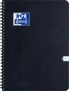 Kołozeszyt Oxford Esse, A4, 80k, kratka, czarny - Zeszyty szkolne - miniaturka - grafika 1
