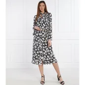 Sukienki - Michael Kors Sukienka z paskiem | z dodatkiem jedwabiu - miniaturka - grafika 1